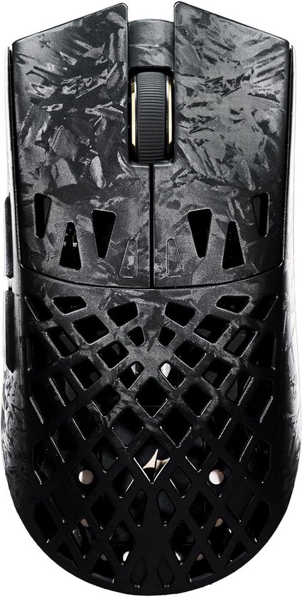 Draadloze Gaming Muis - Lichtgewicht Muis - Competitief Spelen - Hollow Carbon Fiber - 48 Gram