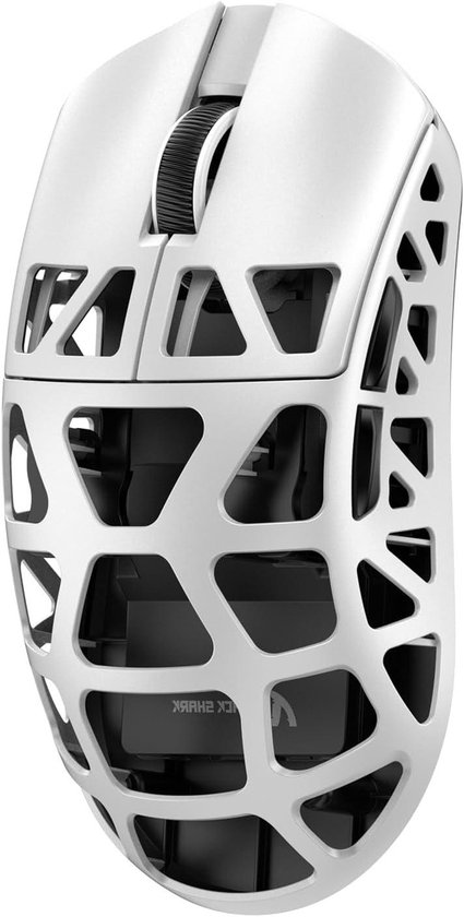 Draadloze Gaming Muis - Lichtgewicht Muis - Snelle Reactie - Magnesiumlegering Frame - 46 gram - Wit