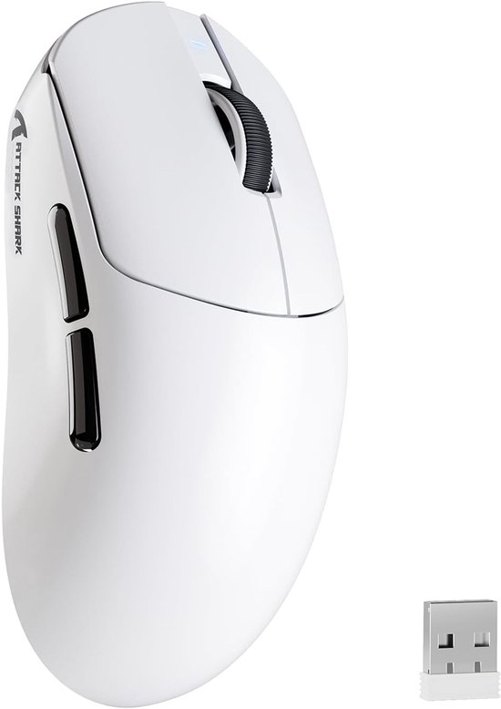 Draadloze Gaming Muis met PixArt PAW3395PRO Sensor, 40000DPI, Super Licht Ontwerp voor PC/Xbox/Mac