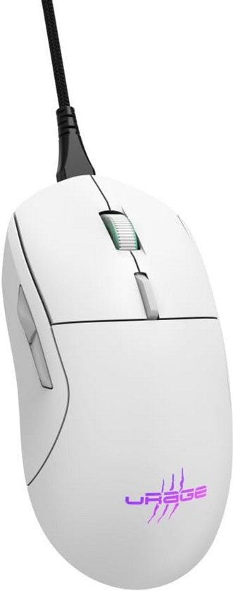 Draadloze Gaming Muis Wit - Hoge Precisie Sensor, Programmeerbare Knoppen en Duurzame Schakelaars van Merkloos