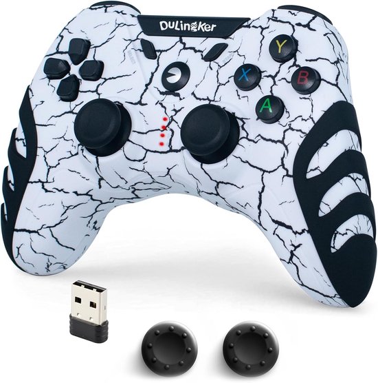 Draadloze PC Controller met Dubbele Trillingen voor Windows, PS3 en Android