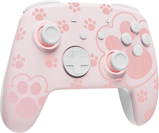 Draadloze Switch Controller met LED-kleuren en Turbo Functies van Merkloos