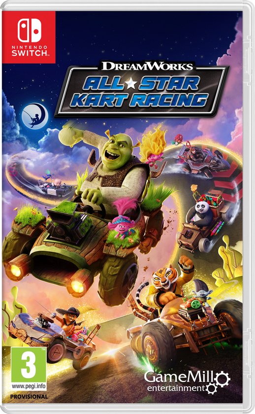 DreamWorks All-Star Kart Racing - Switch van DreamWorks