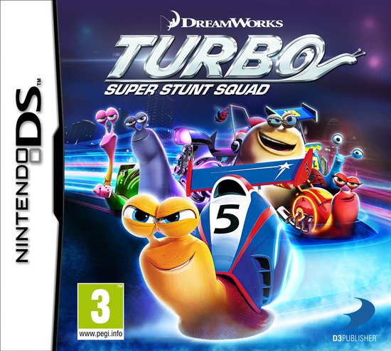 Dreamworks Turbo: Super Stunt Squad (DS) van Merkloos