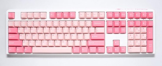 Ducky One 3 Gossamer Pink Gaming Tastatur - MX-Speed-Silver (US)