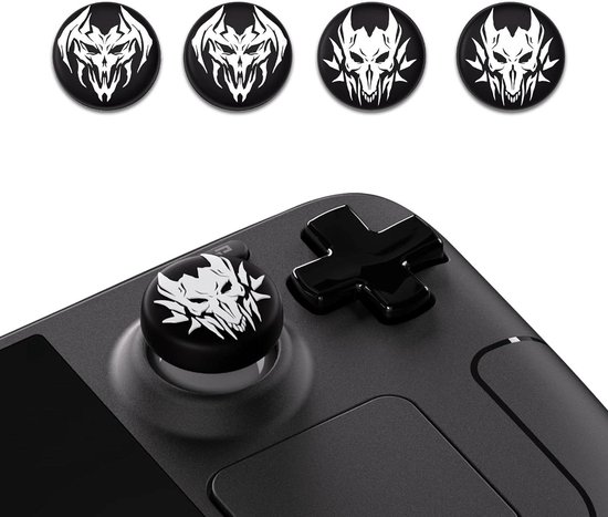 Duimgreep Caps - Joystick Covers - Gaming Comfort - Antislip Siliconen - 4 stuks - Lich Demonen