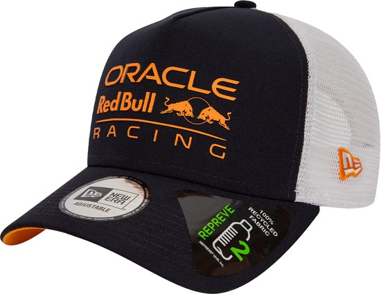 E-Frame Trucker Cap - Red Bull Racing One Size - Max Verstappen Pet van Red Bull Racing