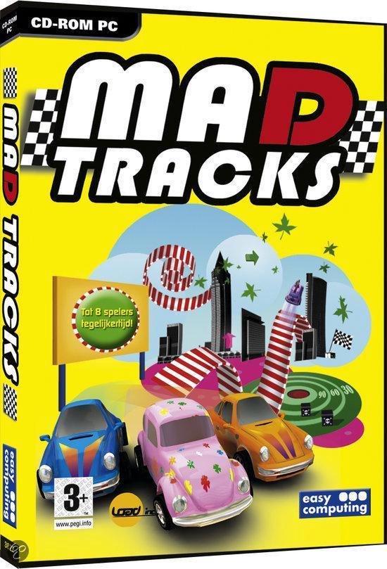 Easy Computing pc CD-ROM Mad Tracks van EA