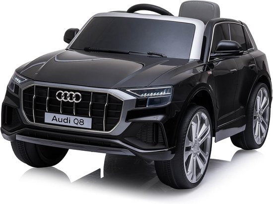 Elektrische Kinderauto Q8 - 12V R/C met 1 Stoel, 3 Snelheden en Koplamp van Merkloos