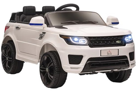 Elektrische kinderauto SUV met afstandsbediening en muziek, 12V, dubbel motor, 3-5 km/u voor jongens en meisjes van HOMCOM