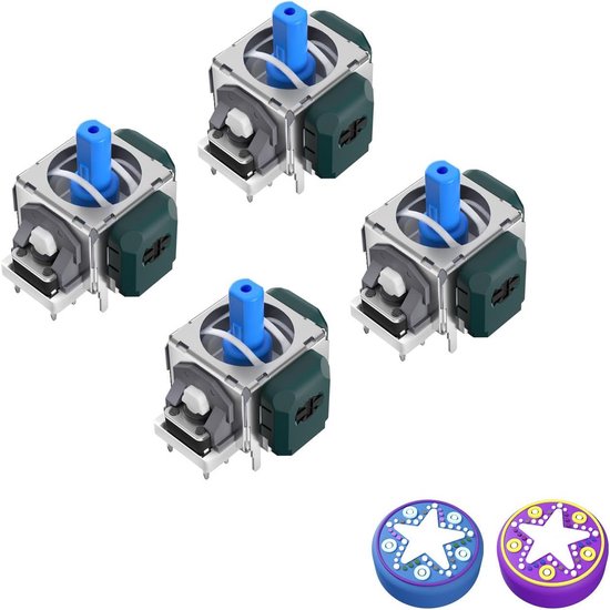 Elektromagnetische Joystick Vervanging voor Switch Pro Controller - Anti-Drift Accessoires van Merkloos