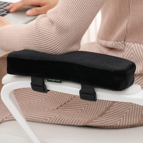 Elzusha - Set van 2 Armleuningkussens voor Bureaustoel en Gamingstoel - Elleboogcomfort