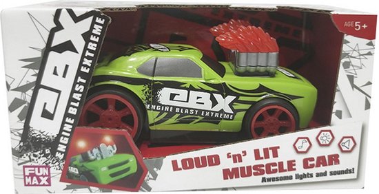 Engine Blast Extreme Muscle Car Light & Sound 13 cm van Magic Toy