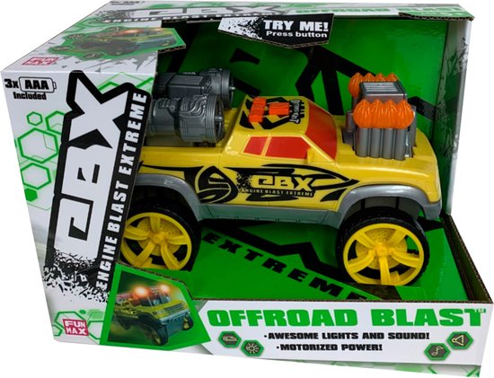 Engine Blast Extrime Offroad Blust Light & Sound 13 cm van Nikko