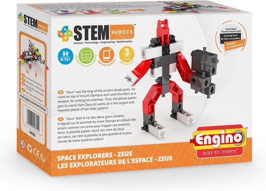 Engino STEM Heroes Space Explorers - Zeus van Engino