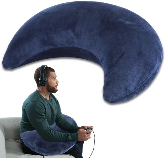 Ergonomisch Gaming en Lees Kussen met Inflatable Armsteun
