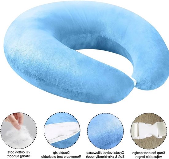 Ergonomisch Gaming Kussen voor Comfortabel Spelen - Ideaal voor Lange Sessies en Ondersteuning voor Nek en Rug