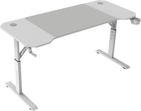 Ergonomisch Hoogte Verstelbaar Gaming Bureau 140x60cm met XXL Muismat en Houders