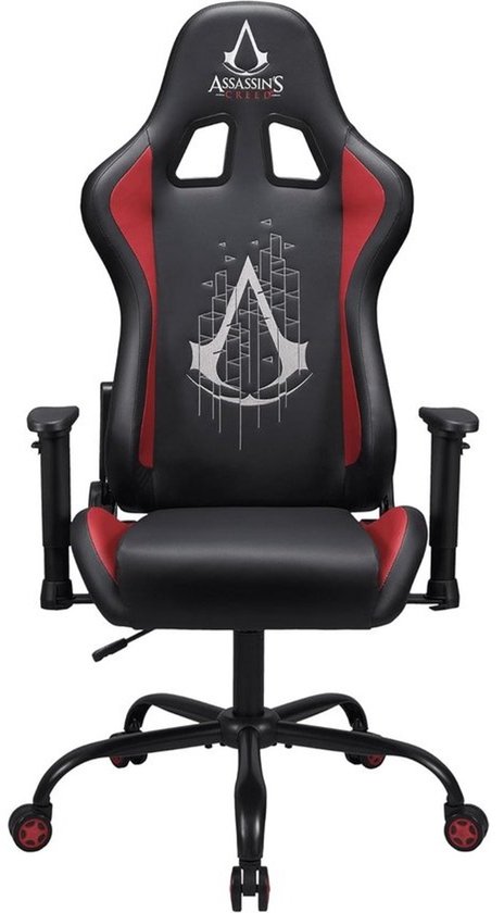 Ergonomische Gamerstoel met Verstelbare Rugleuning en Armleuningen voor Volwassenen