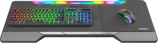Ergonomische Gaming Knie tafel met RGB Verlichting en USB-hub voor Laptop- en Consolegebruik van Merkloos