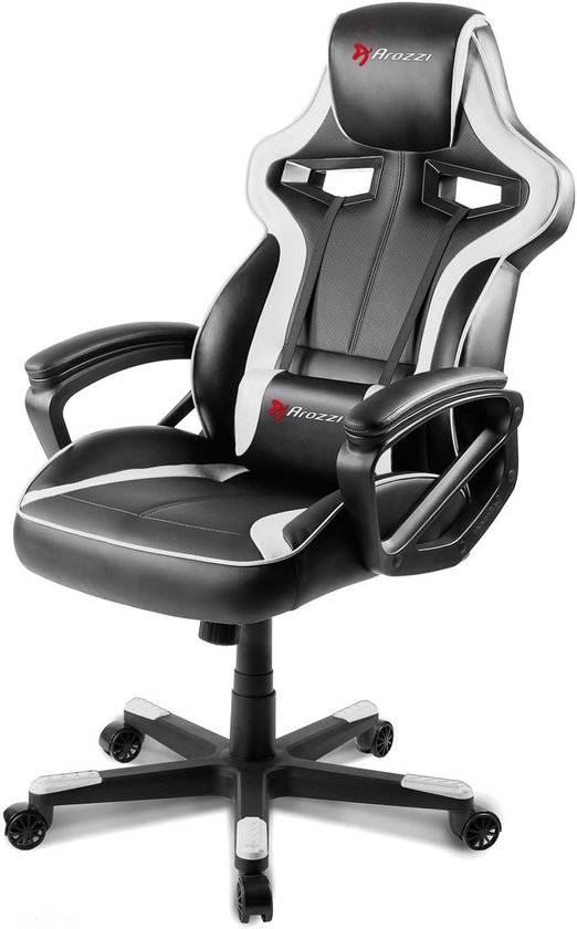 Ergonomische Gaming Stoel in Stijlvol Wit van Merkloos
