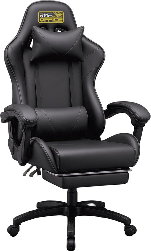 Ergonomische Gaming Stoel met Voetensteun - In Hoogte Verstelbaar en Kantelbaar