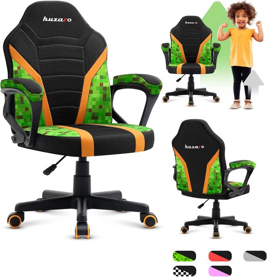 Ergonomische Gaming Stoel voor Kinderen met Ademend Mesh van Merkloos