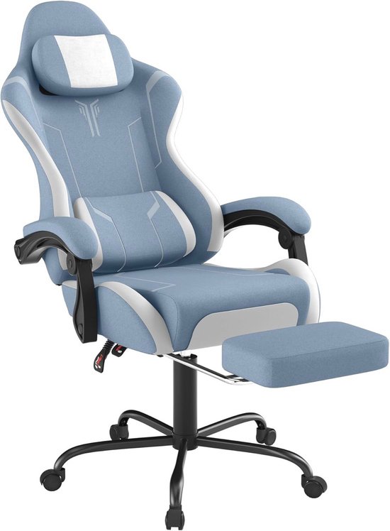 Ergonomische Gamingstoel met Verstelbare Ondersteuning en Massagefunctie van Merkloos