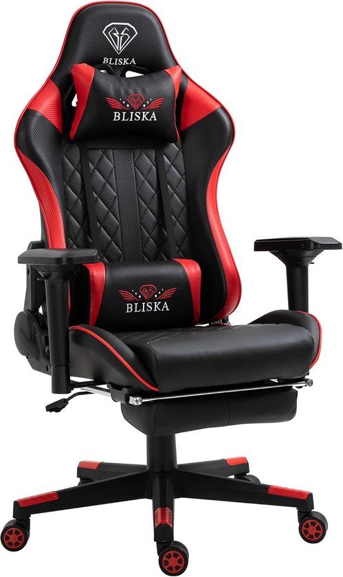 Ergonomische Gamingstoel met Voetensteun en 4D Armleuningen van Ergotopia