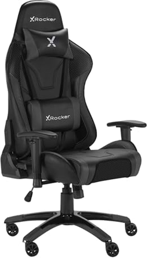 Ergonomische Gamingstoel voor Competitief Spelen - Carbon Zwart