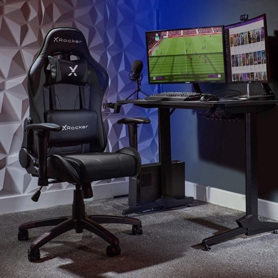 Ergonomische Gamingstoel voor Kinderen en Jongeren, In Hoogte Verstelbaar