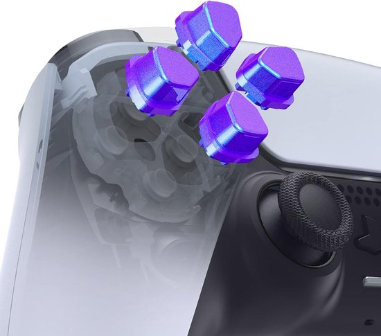 Ergonomische Gesplitste D-pad Knoppen voor PS5 en PS4 Controllers van Merkloos