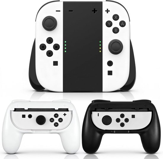 Ergonomische Handgrepen voor Switch 2 Controller - Set van 3 Grip Verlengers van Merkloos