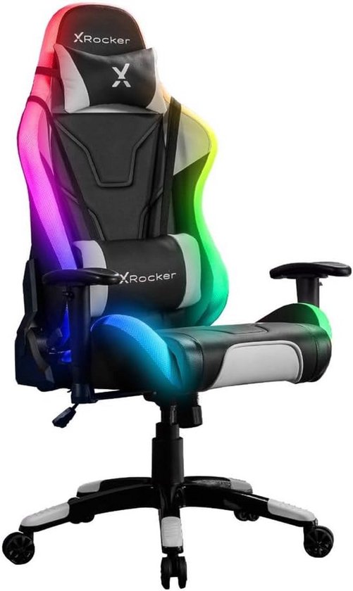 Ergonomische RGB Gaming Kantoorstoel met App-Gestuurde Lichteffecten van Merkloos