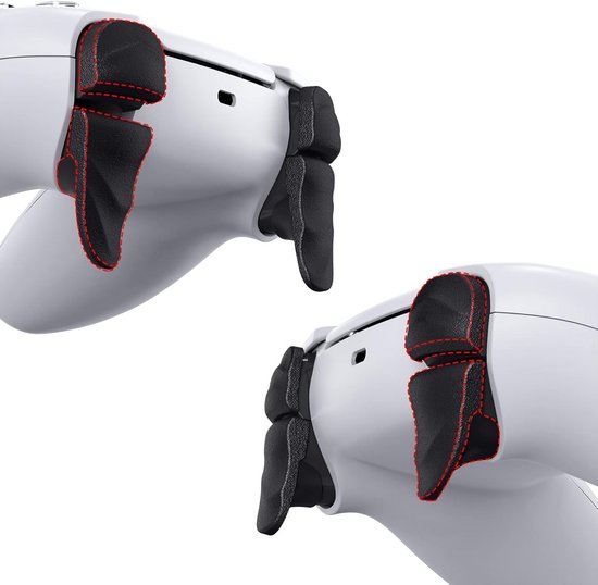 Extension Triggers voor PS5, PS5 Edge en PS Portal - L1R1 Bumpers en L2R2 Triggers - 2 Lengtes - Zwart van Merkloos