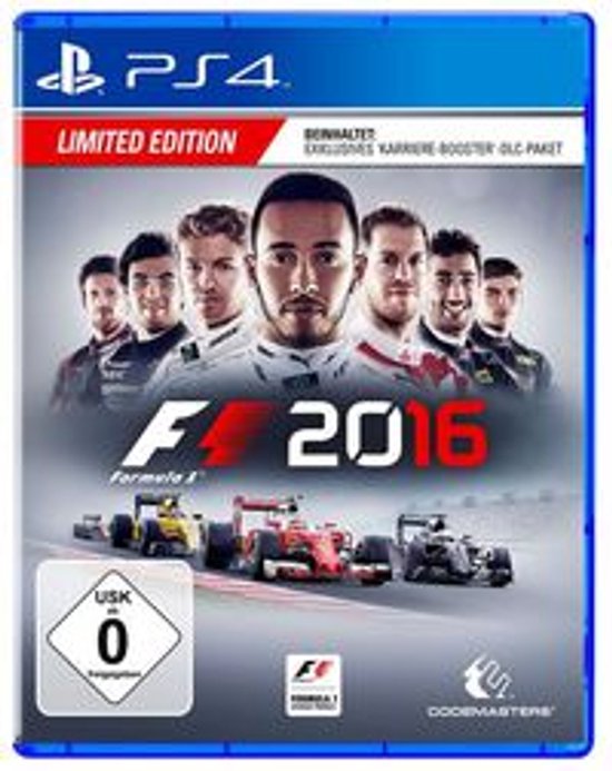 F1 2016 Limited Edition - PS4 van Codemasters
