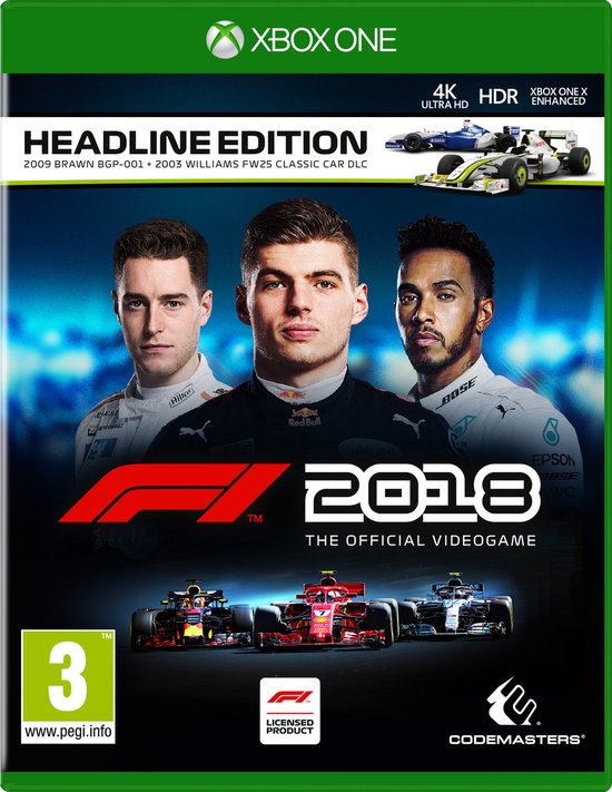 F1 2018 Headline Edition - Xbox One van Codemasters