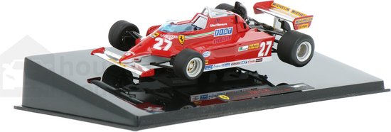 F1 Ferrari 126CK G. Villeneuve Monaco GP 1981 van Bburago