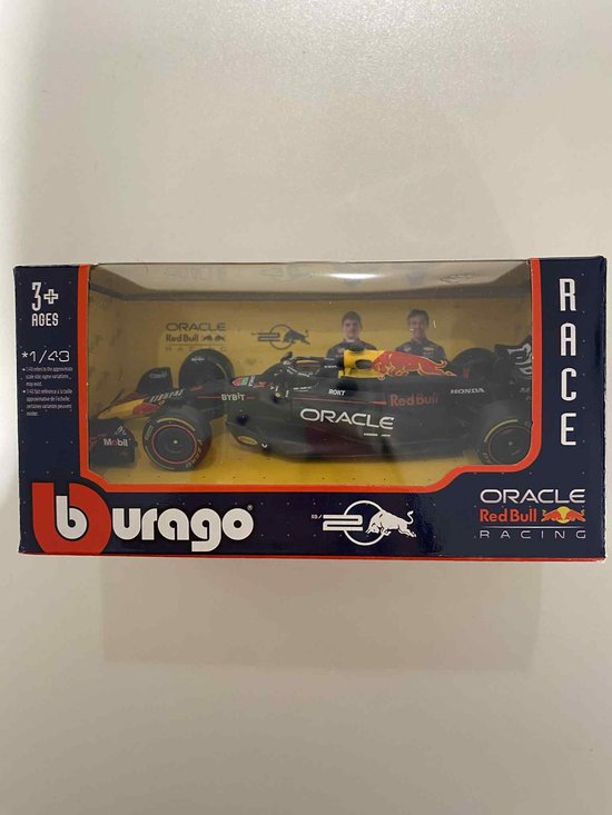 F1 Red Bull Racing RB20 2024 Verstappen 1:43 modelauto speelgoed. van Bburago