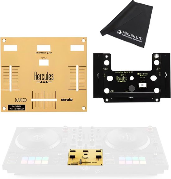Fader Module - DJ Upgrade Kit - Precisie Mixen - Dubbele Rail Faders - 16.5 x 13 x 5.5 cm van Merkloos