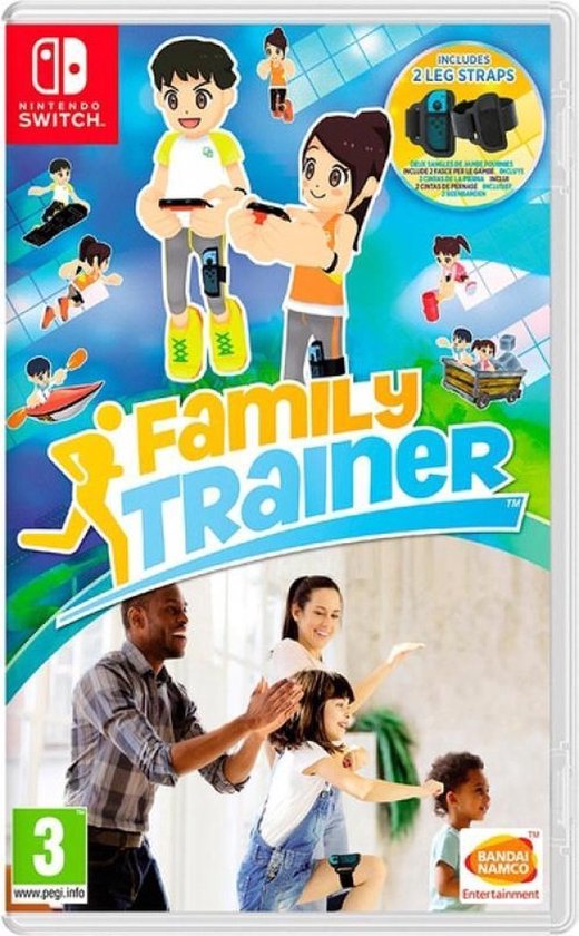 Family Trainer - Inclusief twee beenbanden - Switch van Bandai Namco