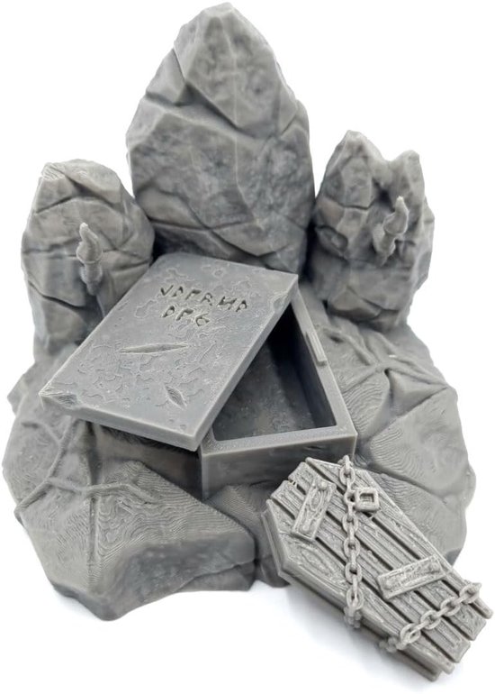 Fantasy Grave Rocks - Scatter Terrain Scenery voor Tafelblad & RPG 28-32mm Miniaturen Wargames, Props DnD & D, 3D-geprint en overschilderbaar