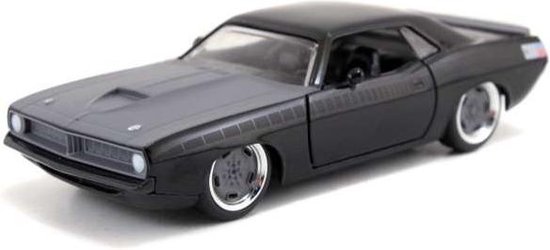 Fast and Furious Plymouth Barracuda modelauto 1:32 van Jada Toys