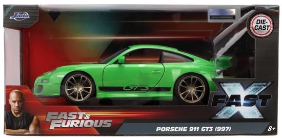 Fast & Furious - Fast X - Porsche 911 GT3 (997) - Jada - 1:24 van Jada