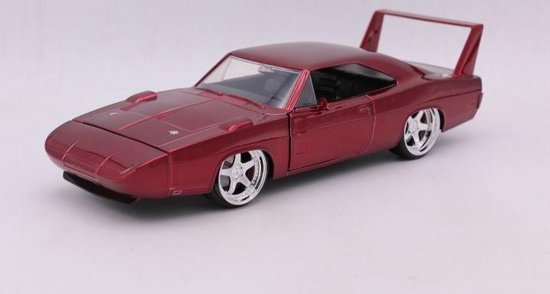 Fast & Furious Modelauto '1969 Dodge Charger Daytona' - 1:24 van Jada Toys
