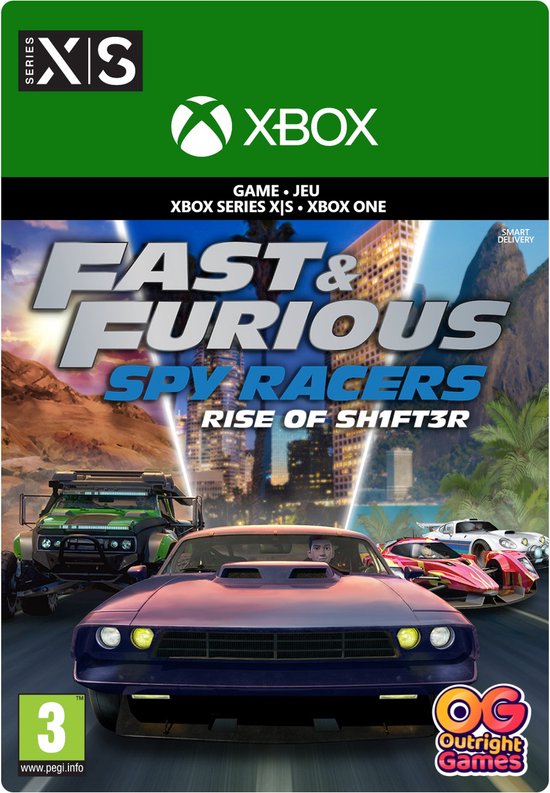 Fast & Furious Spy Racers: Rise of Sh1ft3r - Xbox Series X + S & Xbox One Download van Microsoft
