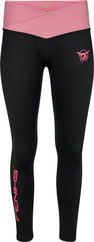 Feniks Sports wear - Sport legging met gekruiste taille - Roze van FEN
