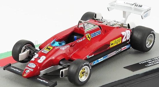 Ferrari 126 C2 Mario Andretti 1982 - Formule 1 miniatuur 1:43 van Merkloos