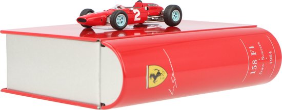 Ferrari 158 F1 Ixo Modelauto 1:43 1964 John Surtees Scuderia Ferrari SF15/64 Italian GP Monza van Ferrari