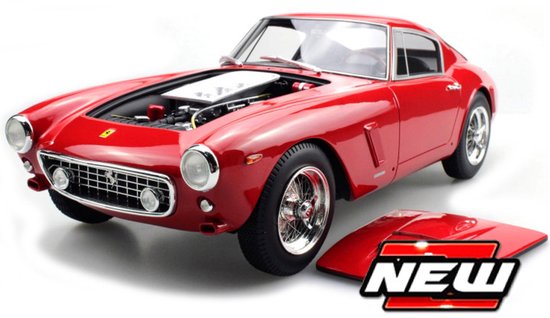 Ferrari 250 GT SWB ROOD TOP MARQUES (1:12) van Merkloos
